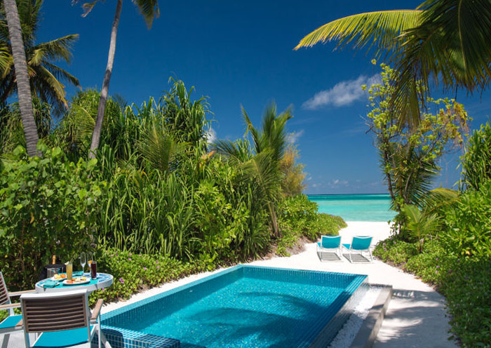 Kandima Maldives Sunset Beach Pool Villa With Swirl Pool
