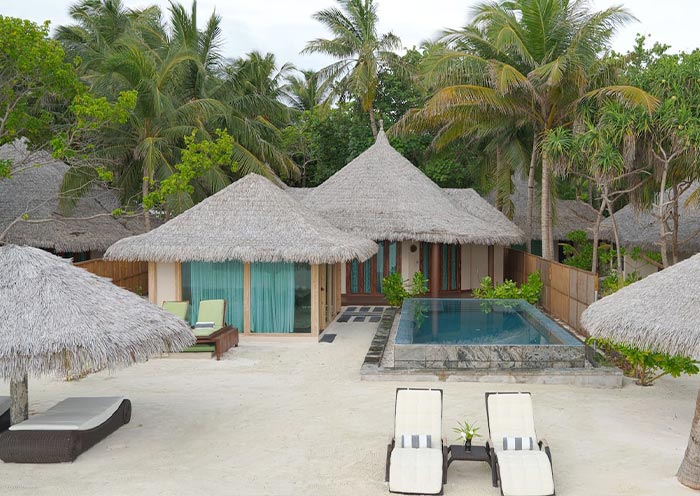 Kihaa Island Maldives - Beach Suite With Infinity Pool
