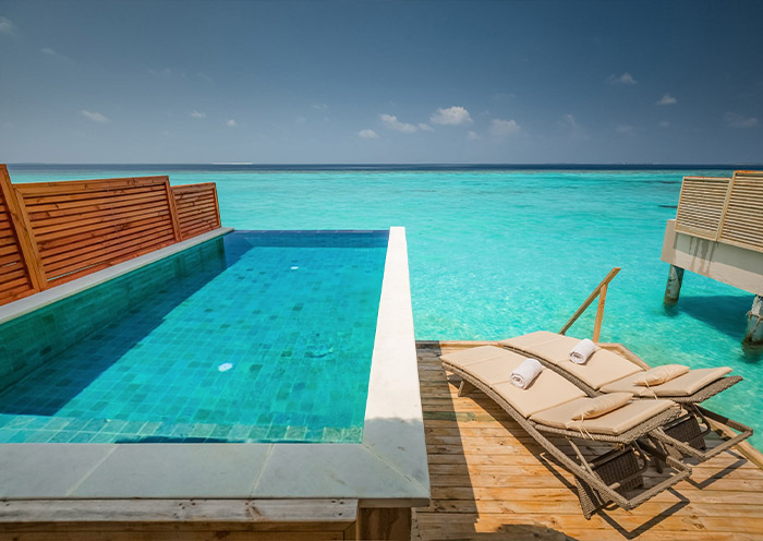 Kudafushi Resort & Spa - Water Villa with Pool
