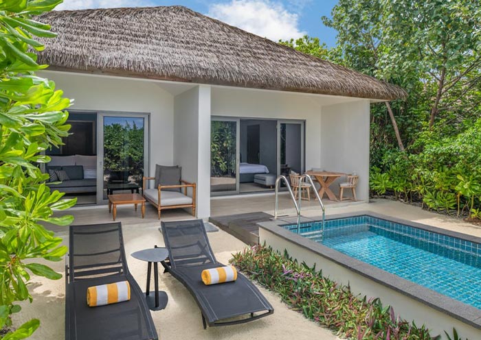 Le Méridien Maldives Resort & Spa - Two-Bedroom Beach Villa with Pool
