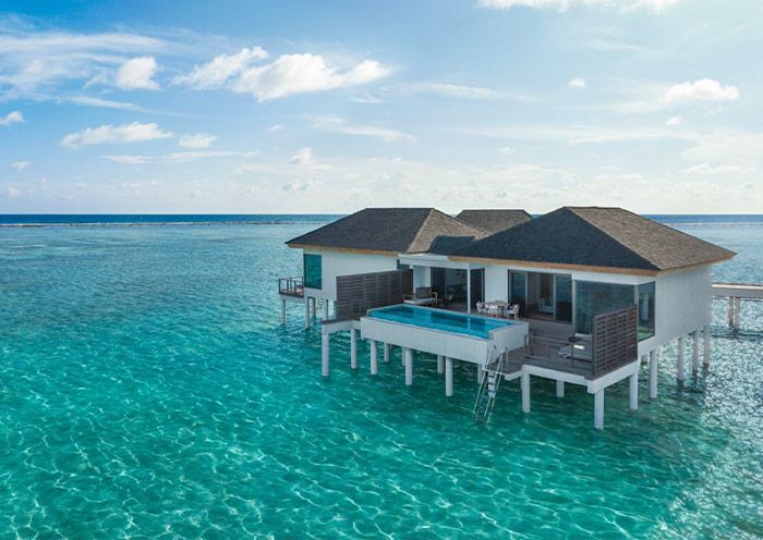 Le Méridien Maldives Resort & Spa - Two-Bedroom Overwater Villa with Pool
