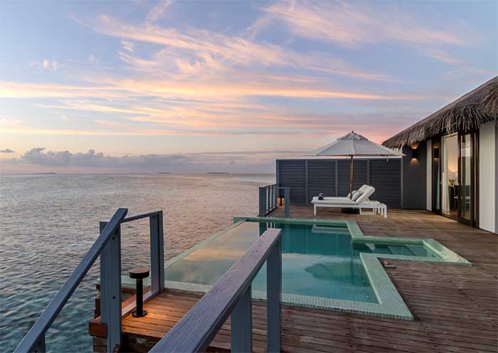 Noku Maldives Water Sunset Pool Villa