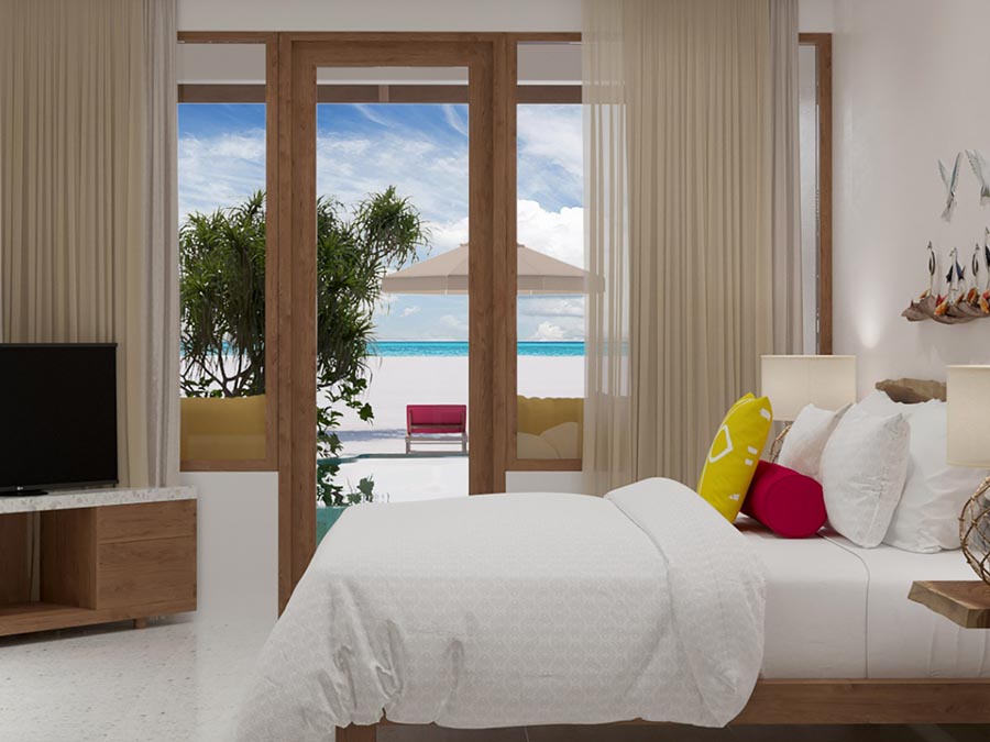 Oblu Nature HelenGeli Two Bedroom Beach Suite With Pool
