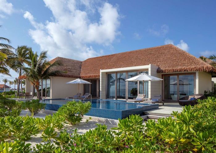 Two Bedroom Beach Villa- Pool and Sunset View
