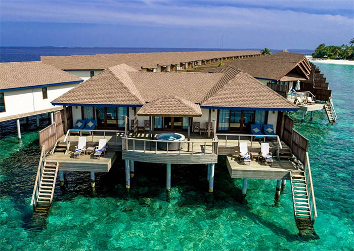 Reethi Faru Resort - Two Bedroom Water Villa Suites With Spa Tub
