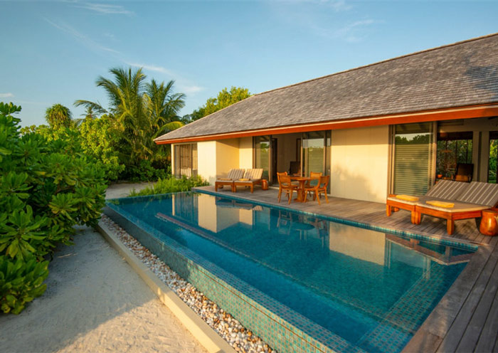 The Residence Maldives Dhigurah - Sunrise/Sunset 2 Bedroom Beach Pool Villa
