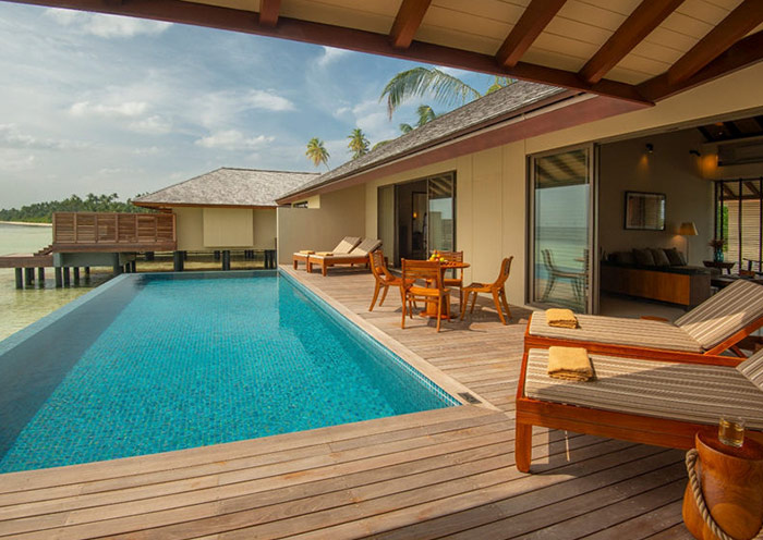 The Residence Maldives Dhigurah - Sunrise/Sunset 2 Bedroom Water Pool Villa
