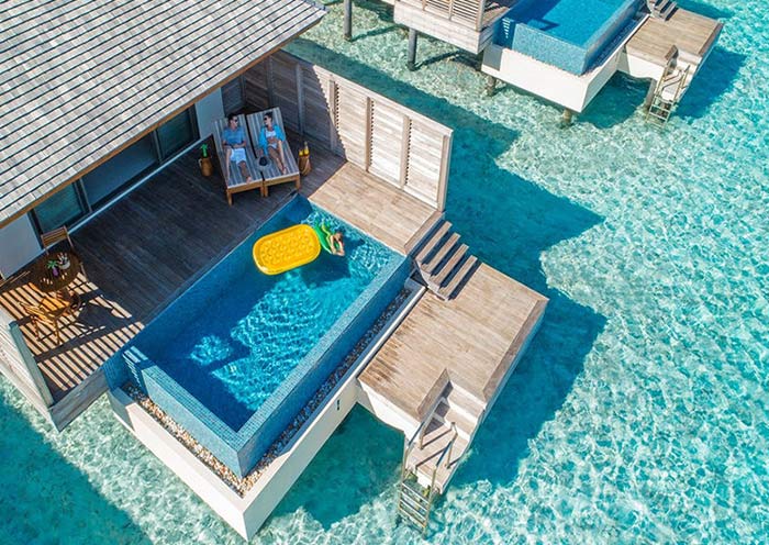 The Residence Maldives Dhigurah - Sunrise/Sunset Water Pool Villa
