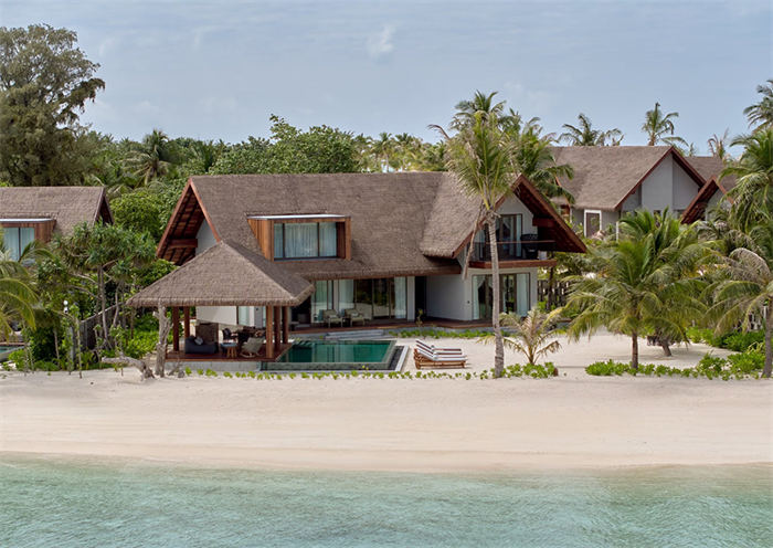 Six Senses Kanuhura Two Bedroom Family Beach Retreat With Pool
