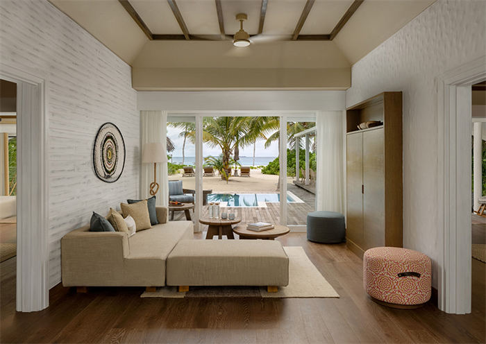 Six Senses Kanuhura Two Bedroom Beach Villa Suite With Pool