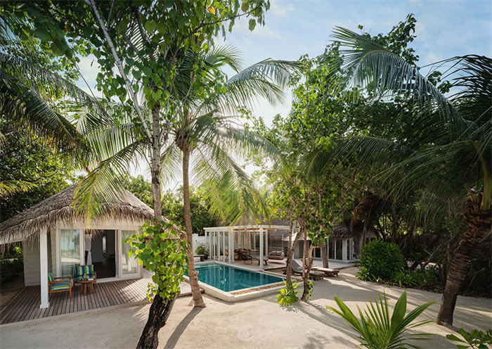 Six Senses Kanuhura Two Bedroom Beach Villa With Pool
