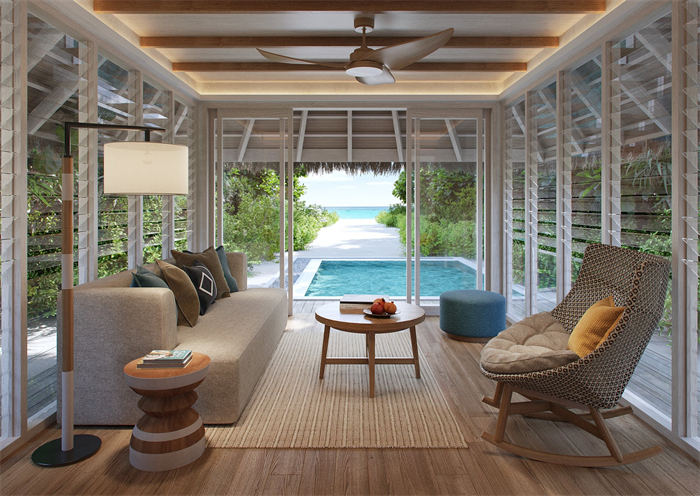 Six Senses Kanuhura Deluxe Beach Villa With Pool