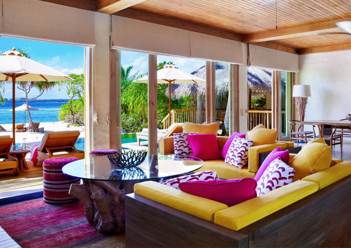 Six Senses Latitude Laamu Two-Bedroom Ocean Beach Villa with Pool
