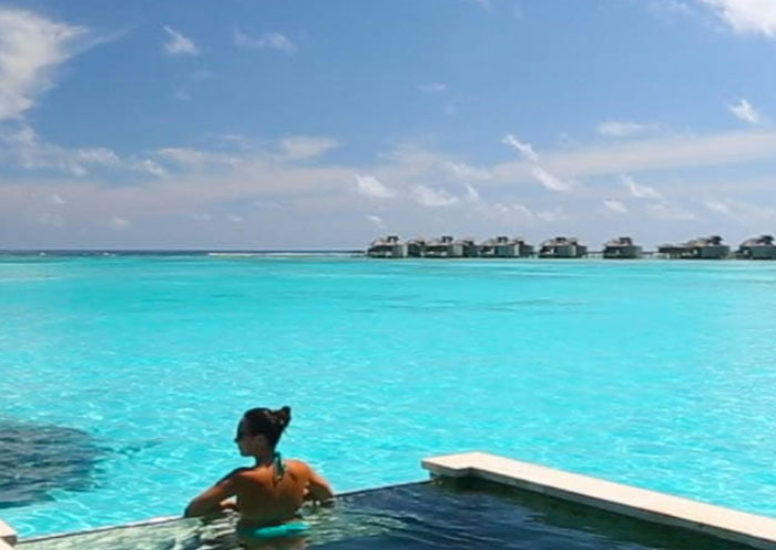 Six Senses Latitude Laamu Ocean Water Villa with Pool