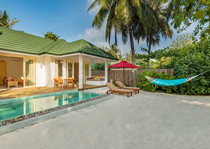 Siyam World Maldives 3 Bedroom Pool Beach Villa
