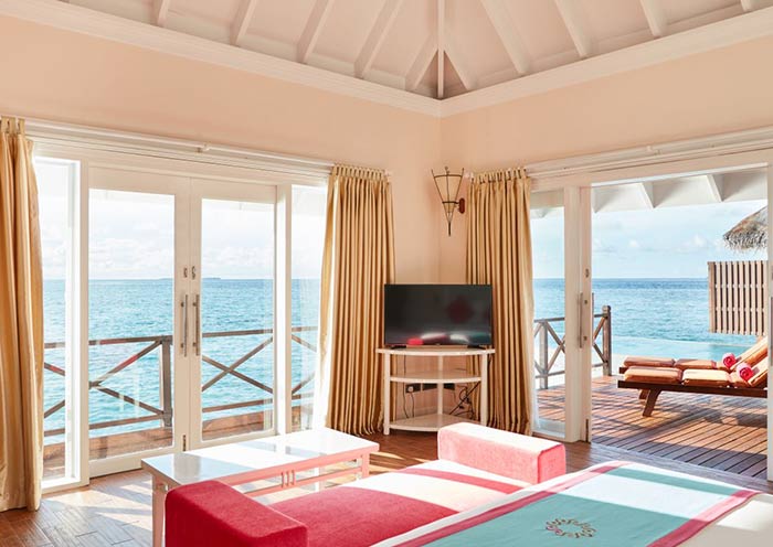 Sun Siyam Vilu Reef Grand Water Villa with Pool