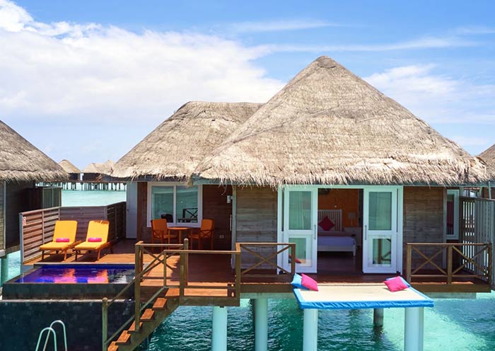 Sun Siyam Vilu Reef  Water Villa with Pool
