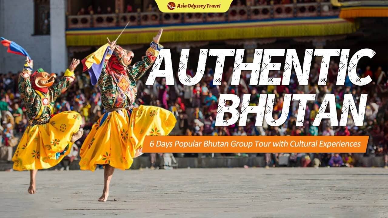 6 Days Popular Bhutan Group Tour with Cultural Experiences