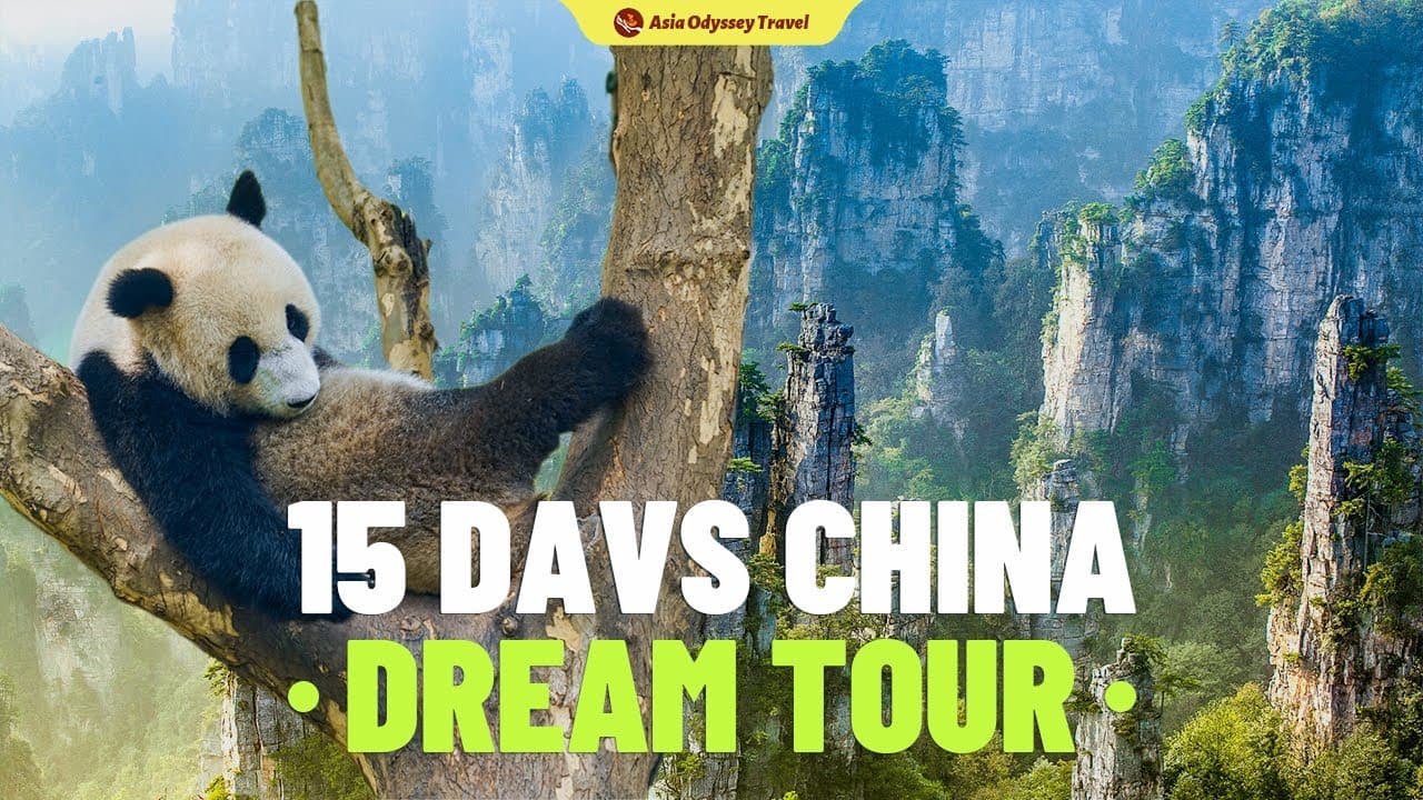 15 Days China Group Tour Map
